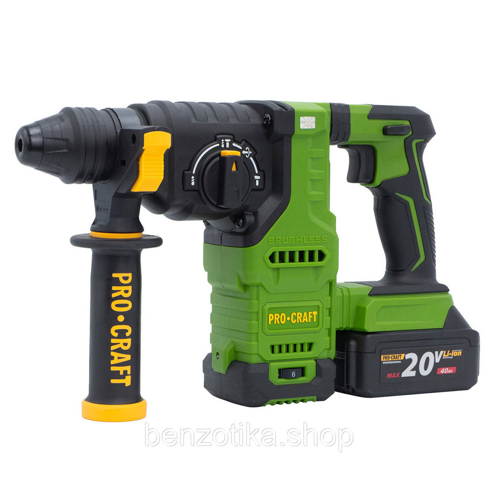 Акумуляторний перфоратор Procraft PHA30 Кейс (з 2 акб та ЗП) Киев - изображение 2