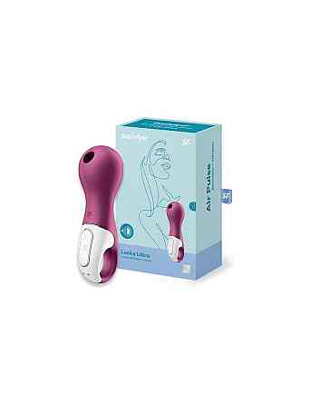 Вібромасажер із вакуумною стимуляцією Satisfyer Lucky Libra Sex Aura Київ