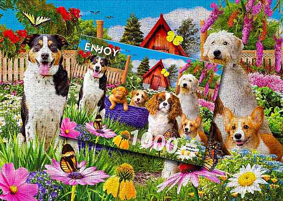 Пазл Щеняча ділянка - Puppy Patch (Enjoy-2040) Киев