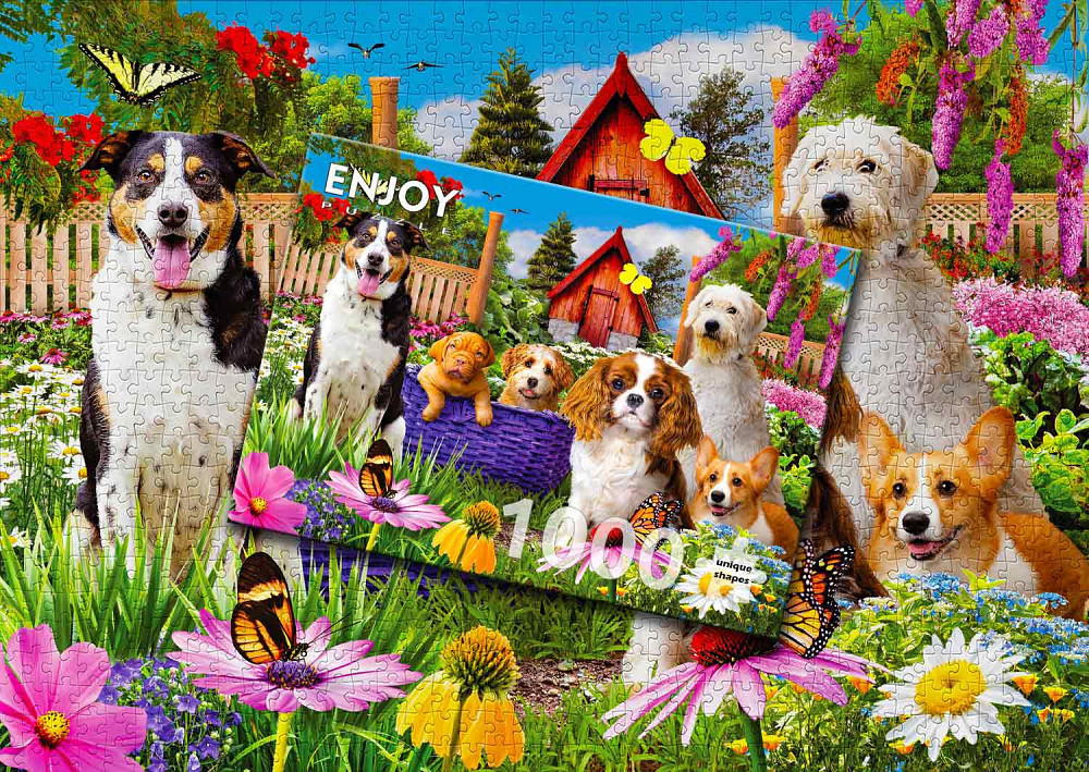 Пазл Щеняча ділянка - Puppy Patch (Enjoy-2040) Киев - изображение 6