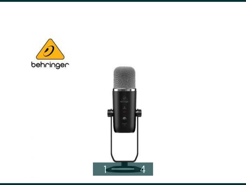 Студийный USB конденсаторный микрофон Behringer Bigfoot для стримов Киев - изображение 1