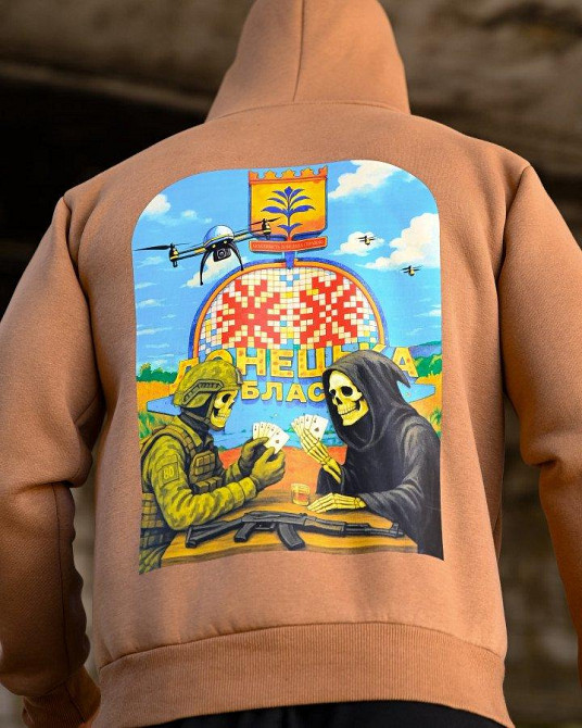 Милитари худи на флисе GENESIS Донецька область койот ПП8083 Одесса - изображение 1