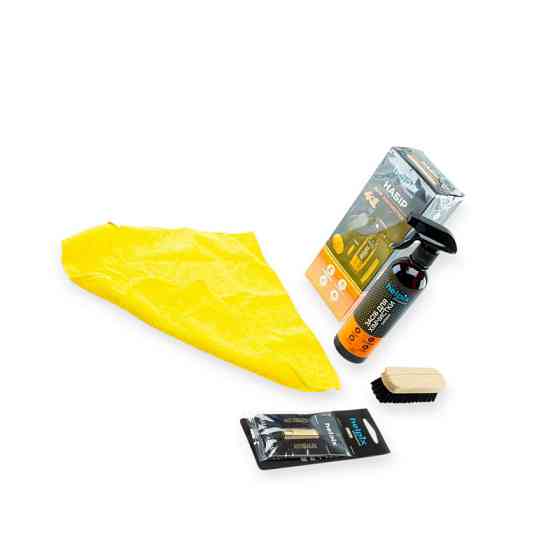 Очисник салону набір Helpix 4in1 (щітка, мікрофібра, засіб для хімчистки, ароматизатор) Мукачево