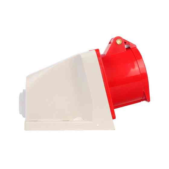 Разъем силовой штепсельный стационарный 4x16 3P+PE, 16А, 380-415 В, IP44 Днепр