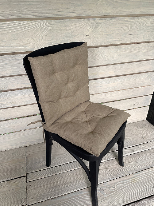 Подушка для стільців (38x38х5 см) Decorator Sawana колір бежевий 84-034 Київ - фото 4