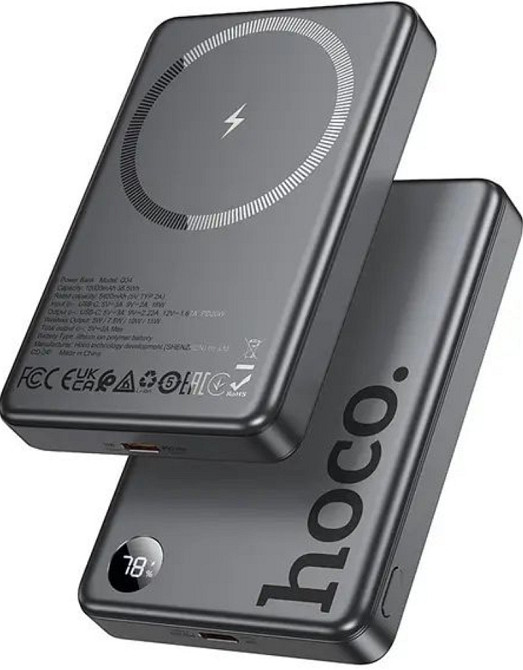 Повербанк PD20W з швидкою зарядкою HOCO Q34 Clever 10000mAh є ОПТ Киев - изображение 6