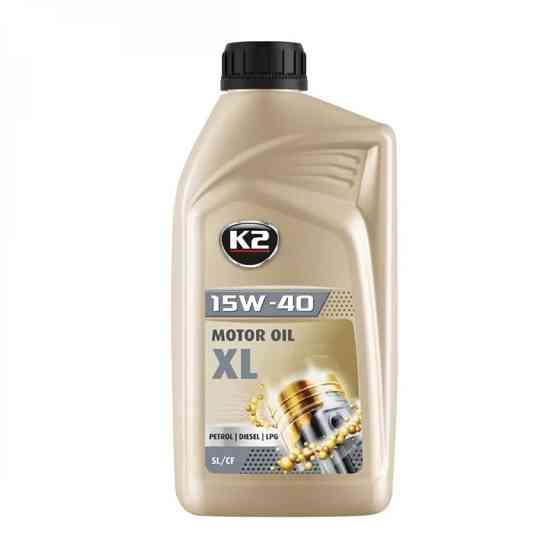 Моторне масло K2 Motor Oil XL 15W-40 1л Львів