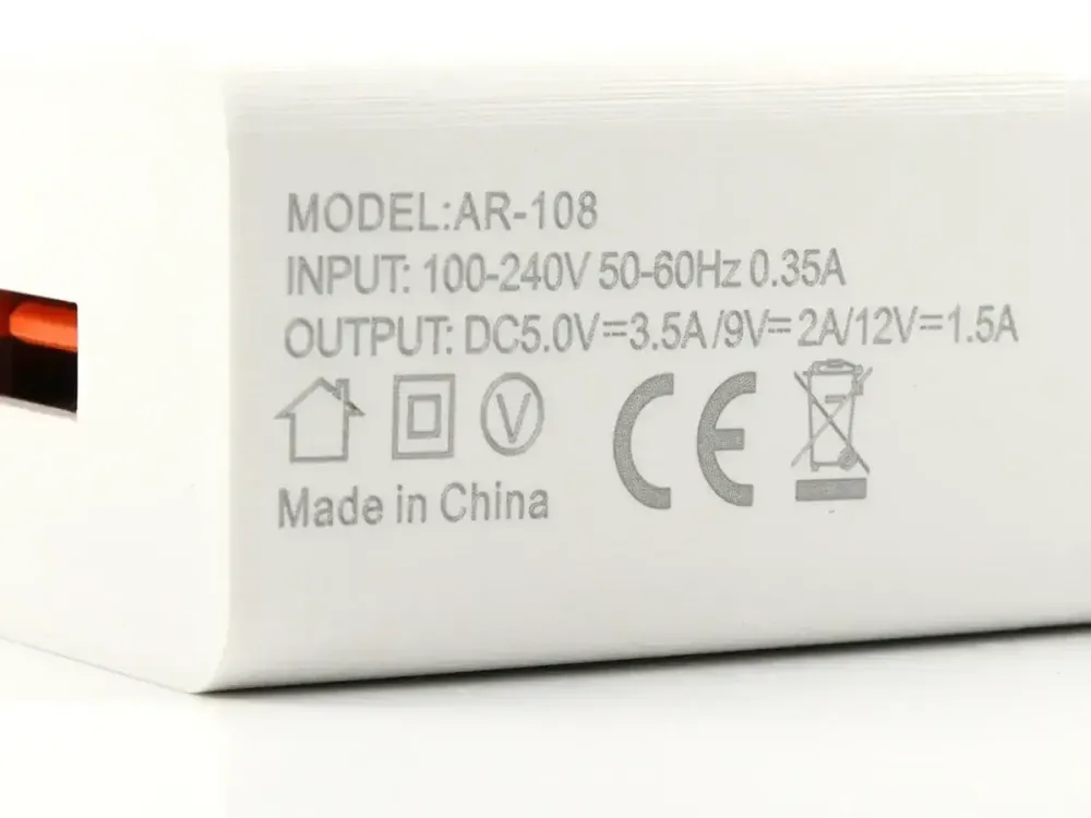 Зарядний пристрій 220В 3,5А QC3.0 Original AR-108 з одним USB-виходом для швидкої зарядки смартфонів і планшетів Одеса - фото 4