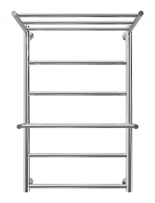 Полотенцесушитель водяной Mario INOX Анкона 770х530/500 с полкой Киев - изображение 2