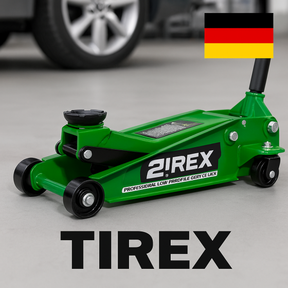 Домкрат гідравлічний високий TIREX  2.5 тонни автодомкрат підкатний гідро-домкрат від 80 до 360 мм для підйому авто в кейсі Львів