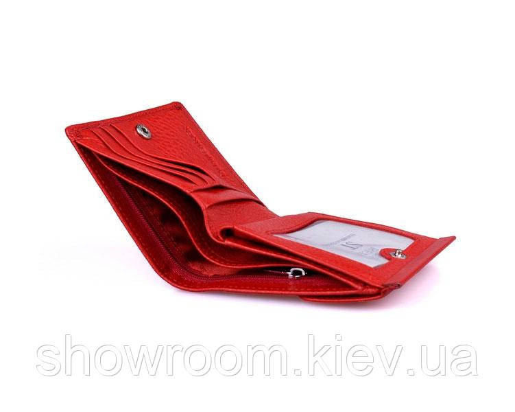 Невеликий жіночий шкіряний гаманець (902) червоний Київ - фото 2