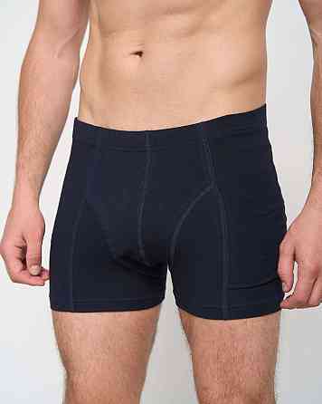 Мужские трусы боксеры удлиненные Tom John 2101 XXL, Темно-синие Киев