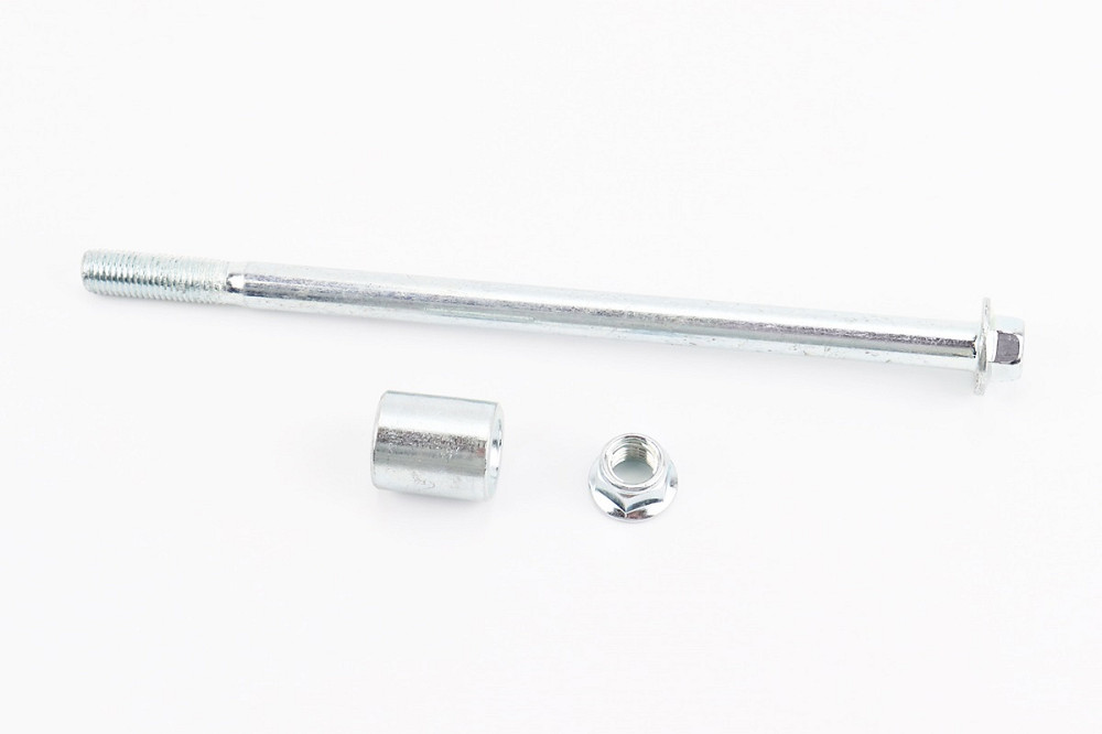 Вісь переднього колеса d10mm; L180mm + втулка, гайка Київ - фото 1