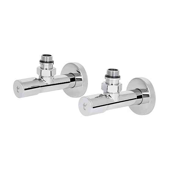 Комплект кранів Thermo Alliance Standart 1/2" НР для сушарки для рушників кутовий SF395W15 Київ