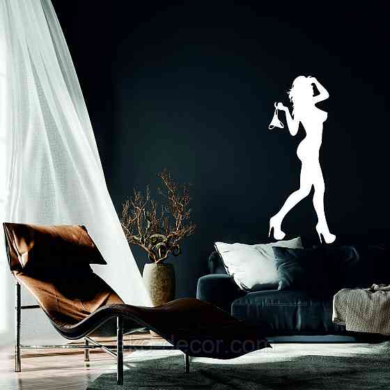 Декоративне настінне Панно «Силует жінки», Декор на стіну Київ