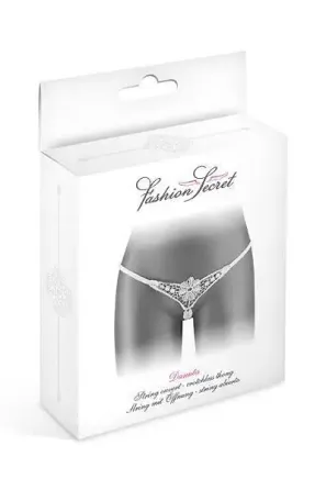 Трусики-стрінги з доступом Fashion Secret DANUTA White Львов