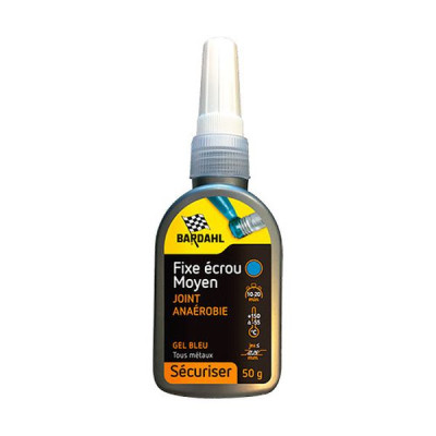 Герметик автомобильный BARDAHL FIXE ECROU MOYEN BLEU BARDAHL 50г (49909) Винница - изображение 1