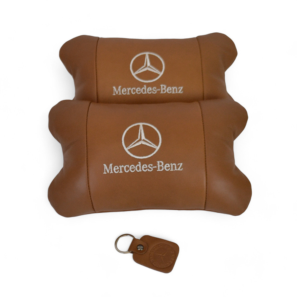 Авто подушка під шию Mercedes-Benz Мерседес, Подушка підголівник в подарунок для голови в авто ZR-20 Львів - фото 12