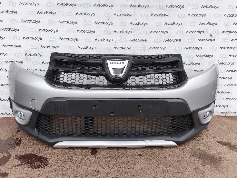 Бампер передній в зборі Dacia Sandero Stepway 2012-2016 (620220754) Ковель - изображение 9