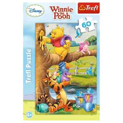 Пазл Trefl Winnie the Pooh Солоденьке 60 елементів (5900511172645) Вінниця