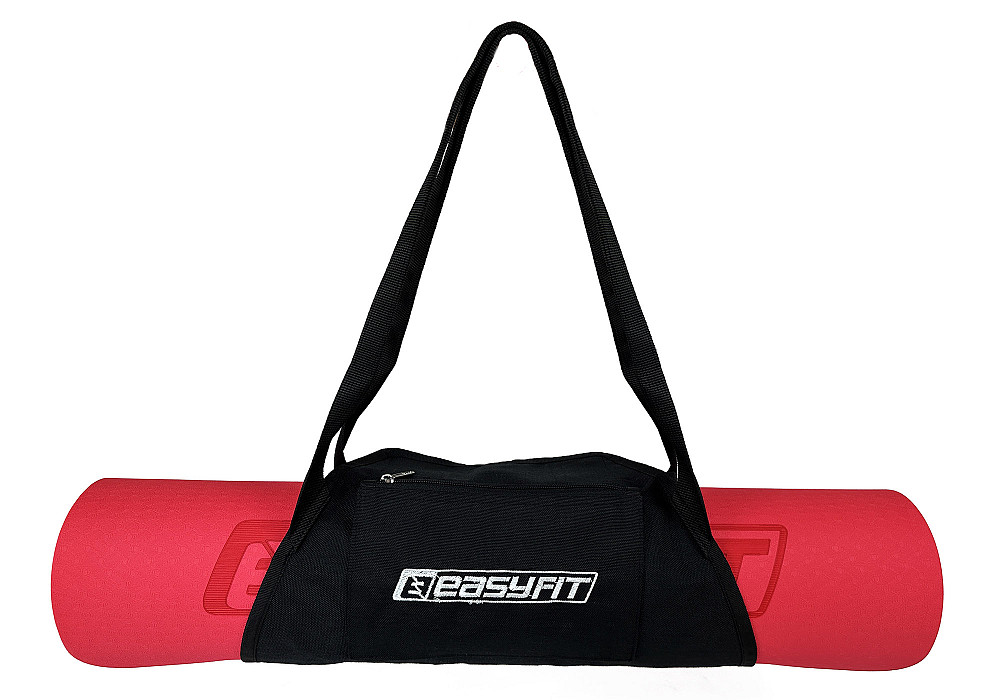 Сумка-переноска EasyFit для йога-килимка Чорна Коломия - фото 1