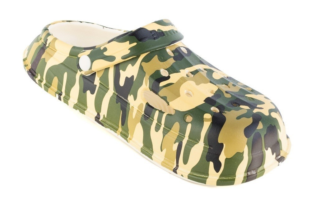 Кроксы мужские мультикам камуфляжные олива хаки сабо Одесса - изображение 6