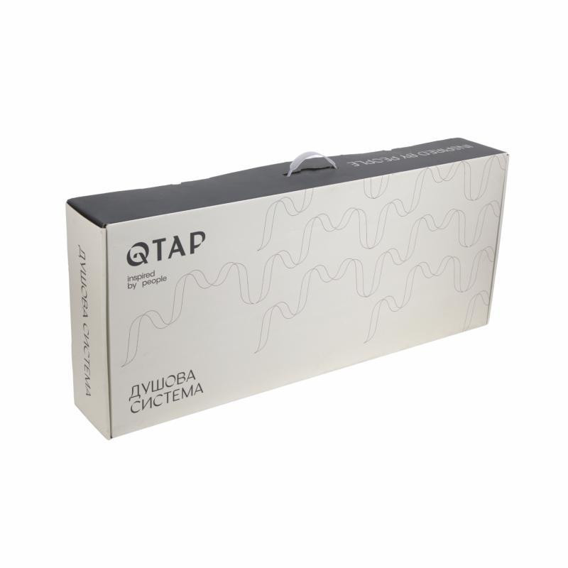 Душова система з виливом Presto на три споживача QTPRE111CRM45575 Chrome Qtap Київ - фото 9