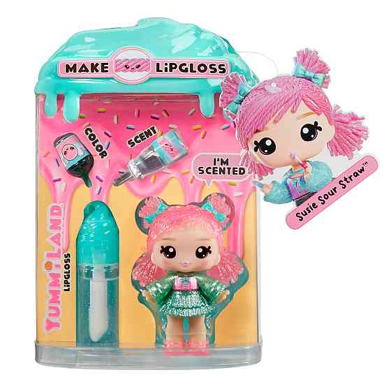 Ігровий набір з лялькою та блиском для губ Yummiland S2 – С'юзі Сауер Строу Дніпро