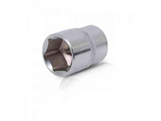 Головка шестигранна 1/2 24 мм * 38 мм CrV ET-0024 ТМ INTERTOOL Solmir Київ