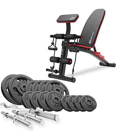 Набір STRONG 67кг з лавкою HS-1035 Київ