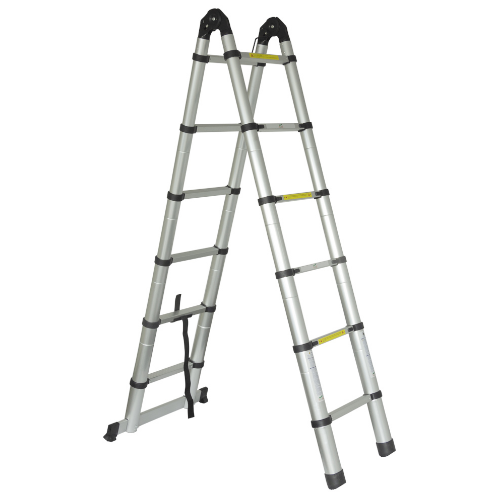 Драбина 12-ти сходинкова 3,8м універсальна телескопічна SIGMA Житомир