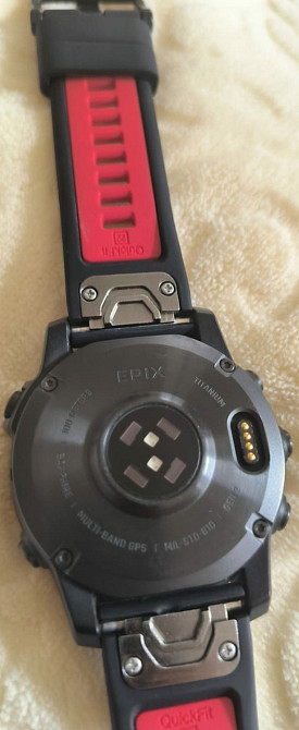 Смарт -Часы Garmin epix Gen 2 Sapphire Black Titanium Киев - изображение 6