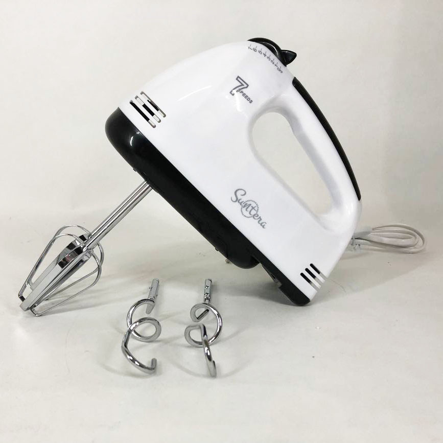 Міксер двовіночковий побутовий Suntera, Ручний міксер з металевою насадкою Ручний переносний JW-52 Львів - фото 2