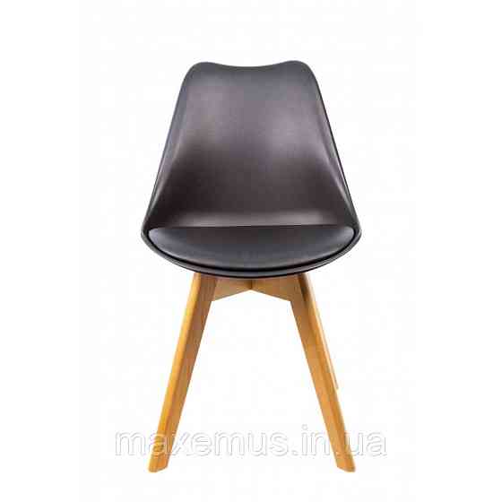 Кресло кухонное для дома и кафе бонро B4 8 7 обеденный стул со спинкой современный стул для кухни черный Мостиська