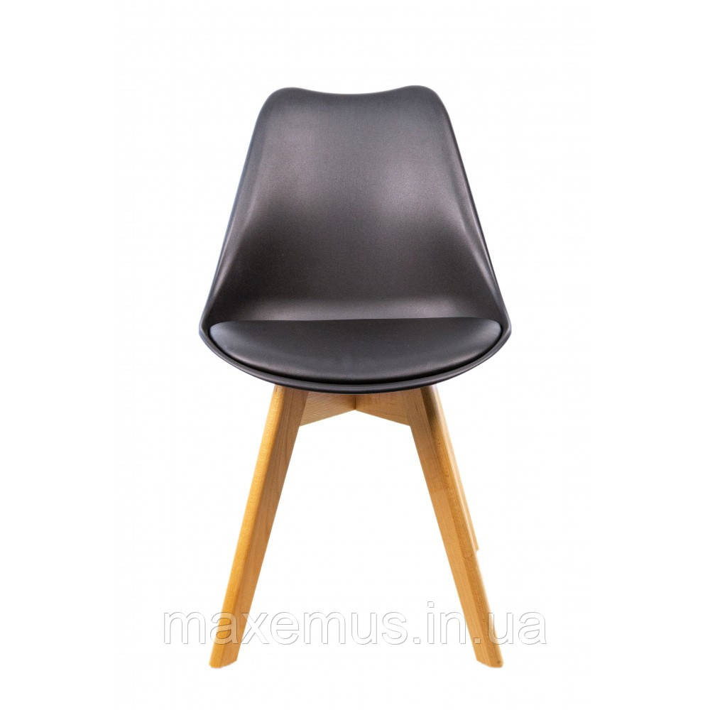 Кресло кухонное для дома и кафе бонро B4 8 7 обеденный стул со спинкой современный стул для кухни черный Мостиська - фото 5