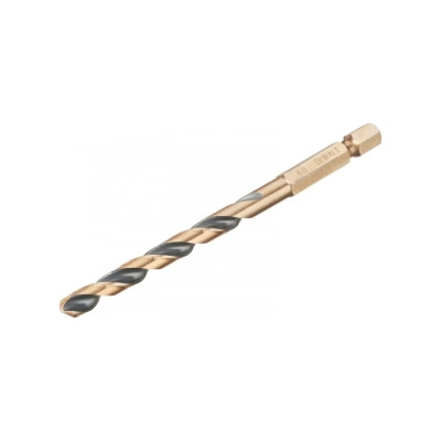 Свердло DeWALT по металу EXTREME IMPACT Black&amp;Gold, HSS-G, 6 х 101,5 х 63 мм, 1 шт. (DT20608) Вінниця - фото 2