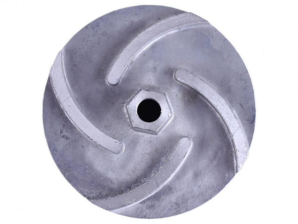 Крыльчатка мотопомпы (для 15) 4 лопасти, под резьбу М10 Мукачево - изображение 1