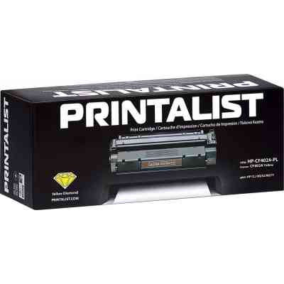 Картридж Printalist HP LJ M252/M277 CF402A Yellow (HP-CF402A-PL) Винница