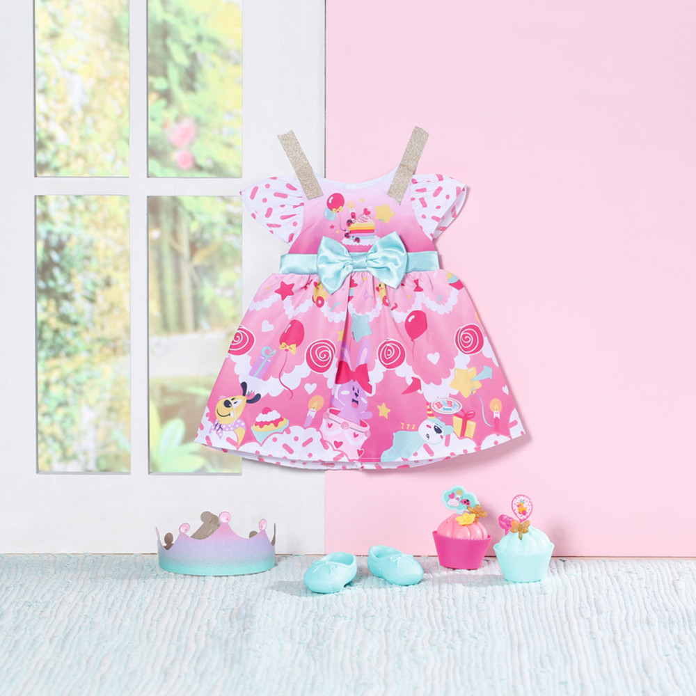 Набір одягу для ляльки Baby born - День народження делюкс Дніпро - фото 6