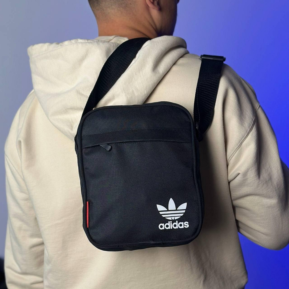 Барстека Adidas, Мужская сумка через плечо Текстильная барсетка на три отделенияMasterSem Киев - изображение 1