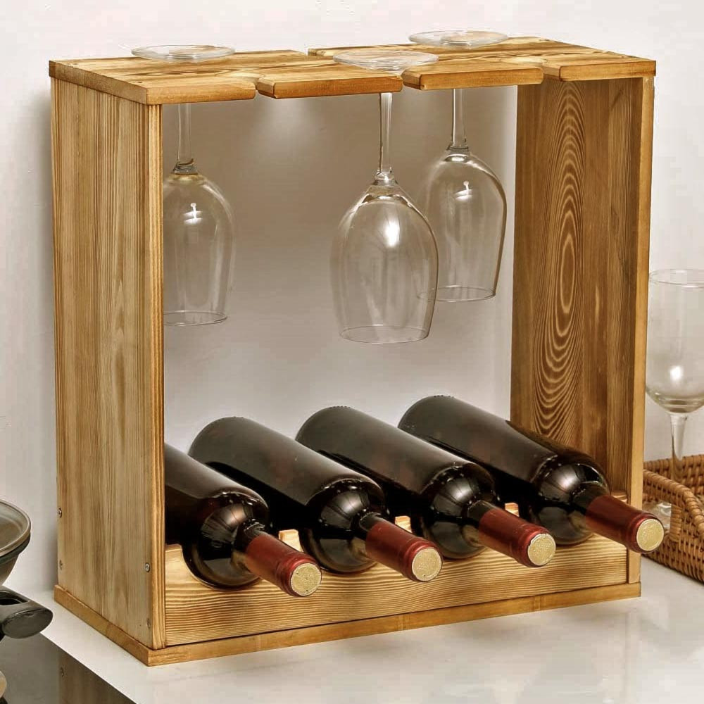 Настільна винна полиця "Понтен" сієна Миколаїв - фото 1