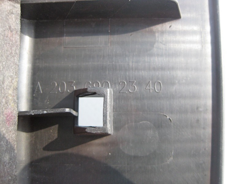 Mercedes-Benz  A2036902340 7C45 Накладка отвору багажника нижня CL203 Sportcoupe Одесса - изображение 3