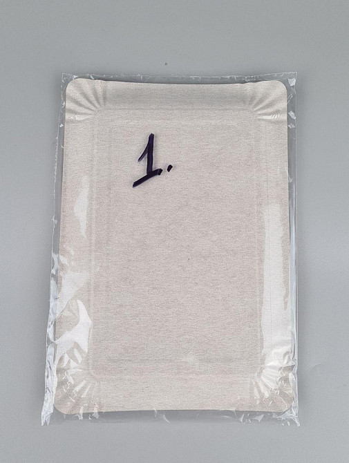 Тарілки святкові паперові 15*220"No1" Квіткова фантазія 10 шт (1 пачка) Харків - фото 3