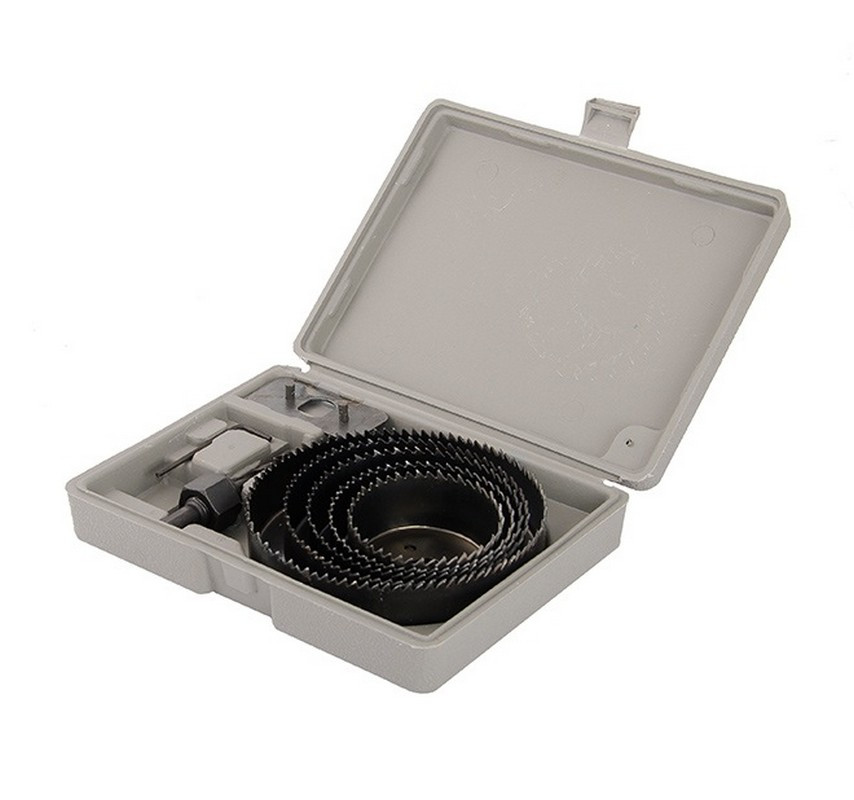 MASTERTOOL Набір фрез для дерева MASTERTOOL 64-127 мм 8 шт 12-2571 Коломия - фото 1