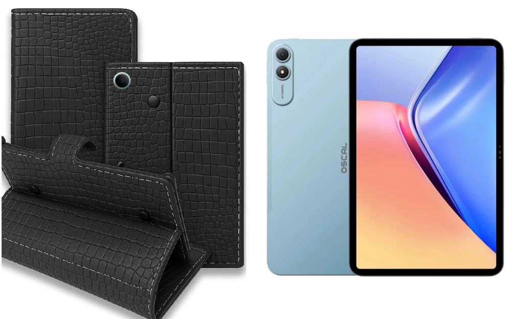 Книга-трансформер для планшета Oscal Pad 9, Oscal Pad 90 Pro, цвет Black Krokodil Black Киев - изображение 1