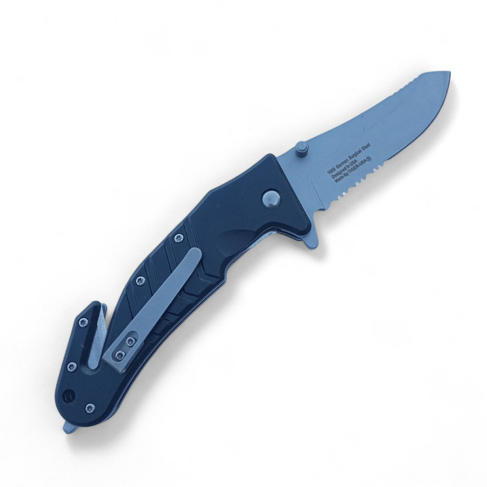 Ніж складаний Tiger-USA 2288 Black Дніпро - фото 3