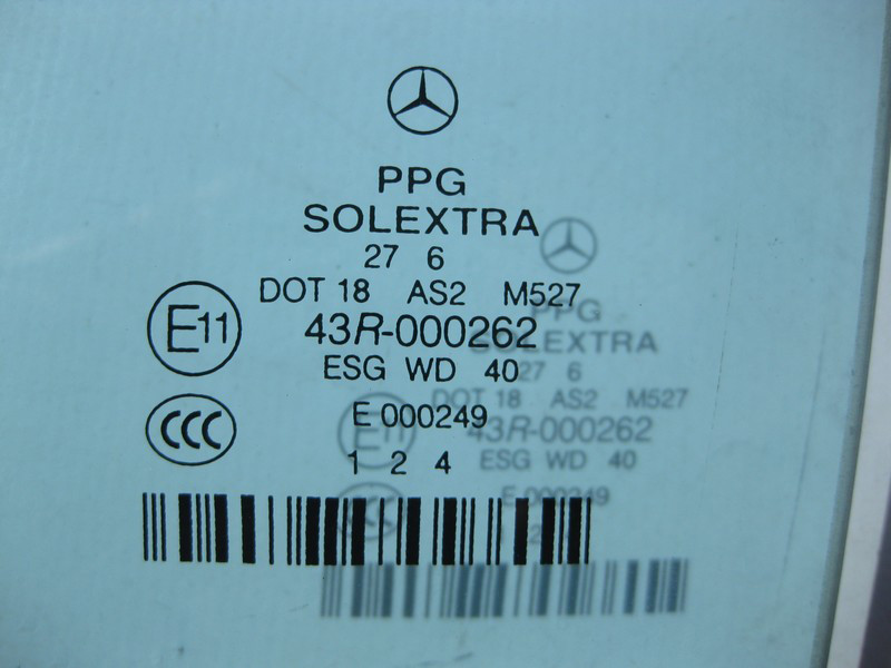 Mercedes-Benz  A2117350510 43R-000262 Скло синє задніх лівих дверей E-Class W211 avantgarde Одеса - фото 2