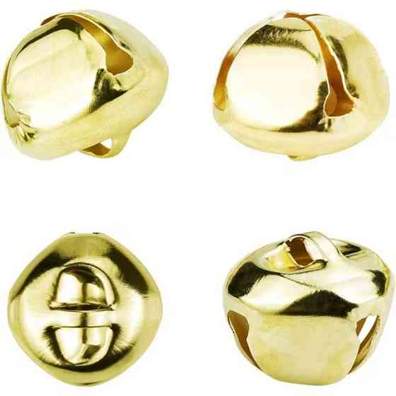 Металлический колокольчик 20 мм – золотой (1 шт) Киев