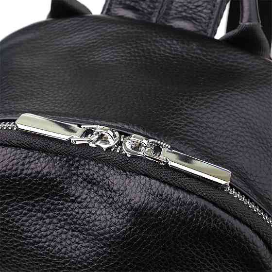 Женский рюкзак из натуральной кожи Vintage 23060 Черный Киев