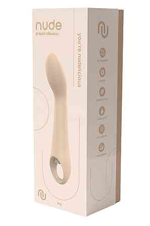 Вібратор Dream Toys Nude Ivy для точки G, бежевий Sex Aura Київ
